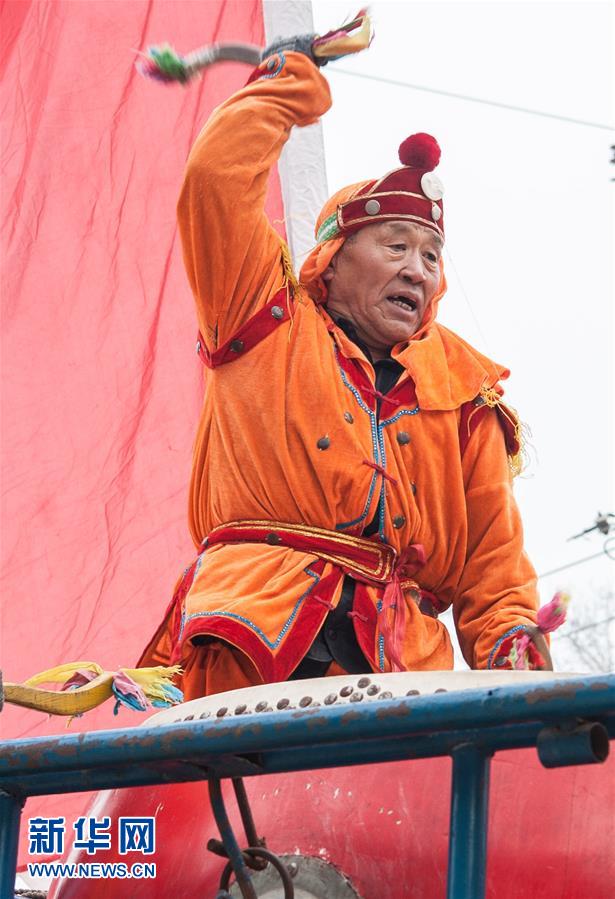 藁城战鼓16年被评为河北省级非物质文化遗产